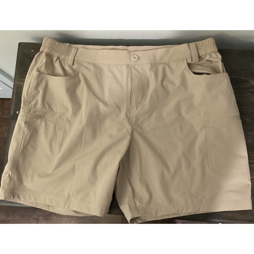 Willit Beige Nylon Spandex Shorts XXL